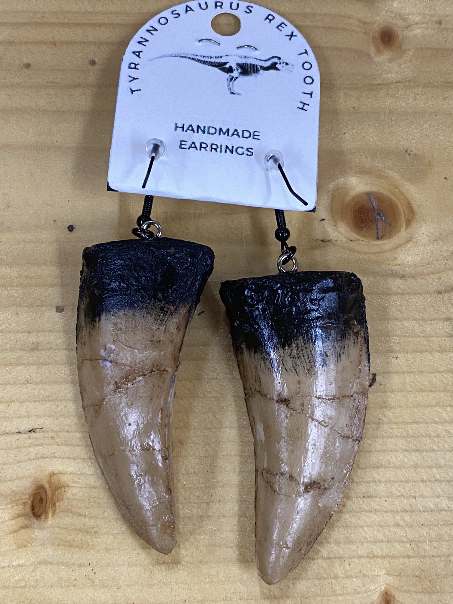 T-Rex Tooth Earrings  Image